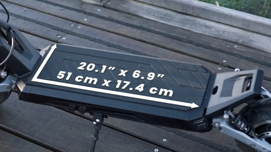 Deck dimensions on Apollo Phantom