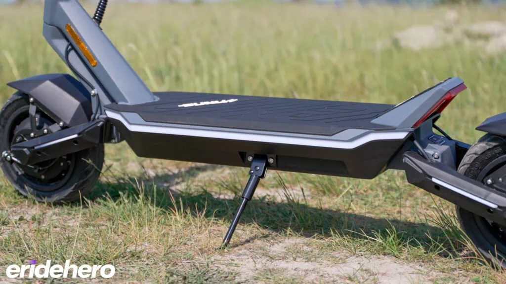 Kickstand on Punk Rider Pro electric scooter