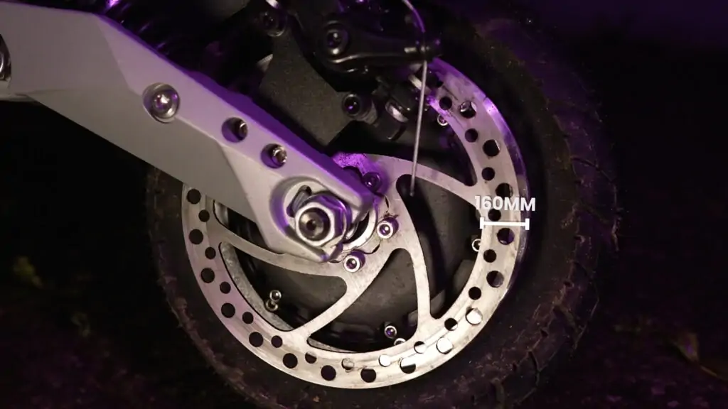 Supersized 160mm discs on Apollo Phantom