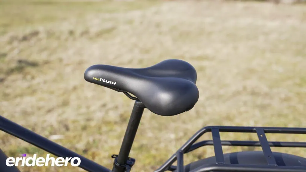 Velo Plush seat on Haoqi Ebike